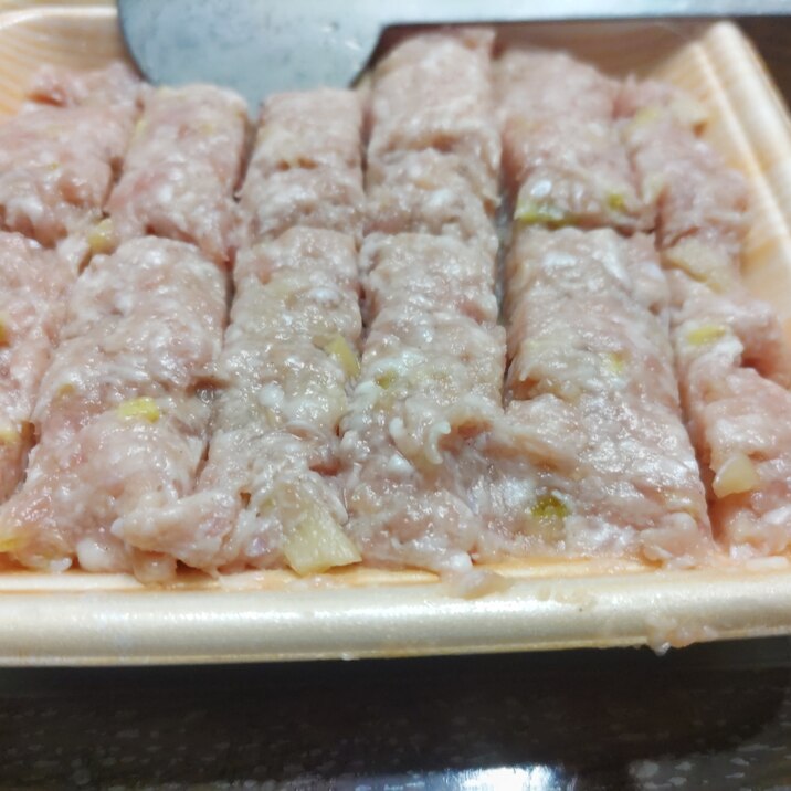 豚ひき肉のツミレ 簡単
